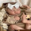 Anano Realistic Reborn Baby Toddler Boy 19 Inch Reborn Babies That Look Real and Feel Real Life Like Baby Dolls Newborn Silicone Baby Doll Girl (Mustard, Family Edition) view 4