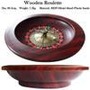 12 Inch Wheel Roulette Set Casino Game Entertainment, Turntable Leisure Table Games Adult Roulette Game Roulette Table Party Game Prop view 2