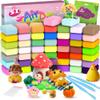 51 Colors Ultra-Light Air Dry Clay Kit with Tools | Non-Toxic ASTM Certified Modeling Clay for Kids & Adults | DIY Craft Supplies for Classroom, Gifts, Science Models view 1