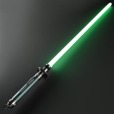 SaberX Dume Dueling Lightsaber Kanan Jarrus Inspired, Proffie Options, Duel Ready Polycarbonate Blade, Ergonomic Aircraft Aluminum Handle for Beginners and Enthusiasts - Proffie 82cm