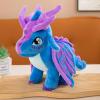 EASELR Wings of Fire Dragon Plush Toy Rainwing Dragon Stuffed Animals Pterosaur Plush Flying Dragon Pillow Plushies Gifts for Fans Kids Boys Girls (Silkwing) view 4