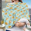 Coldinair Corgi Car Seat Covers for Babies Boys Girls,Soft Stretchy Infant Carseat Canopy,Multi Use Nursing Cover Breastfeeding Scarf view 2