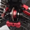 GPM Medium Carbon Steel+7075 Alloy Front Or Middle Or Rear Diff Case for Tekno 1/10 MT410 2.0 4X4 Pro Monster Truck-TKR9501 / SCT410 2.0 4X4 Short Course Truck Kit-TKR9500 Upgrades - Green view 2