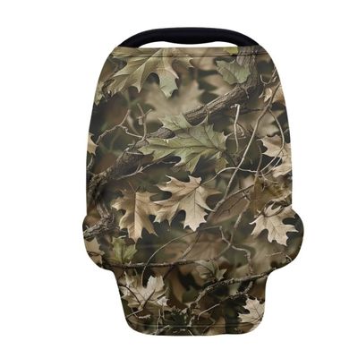Coldinair Jungle Dead Leaf Baby Car Seat Covers for Boys or Girls,Multi-use Cover,Baby Carseat Canopy,Nursing Cover for Breastfeeding