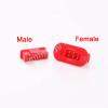 5Pairs Gold Plated Terminal Red Servo Connectors MPX 8 Pins Connector Plug RC Accessories for RC Model Car Plane Boat Charger(5pairs Black) view 4