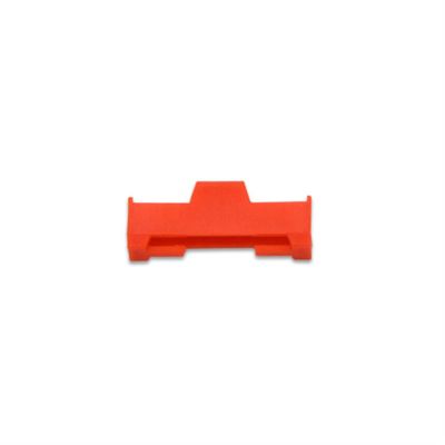 50pcs Servo Extension Line/Y Cable Fixing Clip Anti Loose Wiring Connect Joint Buckle for DIY Model UAV Fixed Wing Airplane Boat(TypeB red)