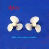 4pcs 30mm Plastic Copper Core Three-Blade Propellers M3 Paddle Hole CW CCW Propeller for RC Simulation Boat Model Accessories(30mm CCW) view 2