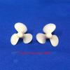 4pcs 30mm Plastic Copper Core Three-Blade Propellers M3 Paddle Hole CW CCW Propeller for RC Simulation Boat Model Accessories(30mm CCW) view 3