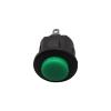 20PCS 14mm Snap-in Lock-Free Reset Button Red/Green Start-Stop Horn Round Switch for DIY RC Boat/Car/Airplane Models(Green) view 1