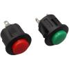 20PCS 14mm Snap-in Lock-Free Reset Button Red/Green Start-Stop Horn Round Switch for DIY RC Boat/Car/Airplane Models(Green) view 4
