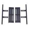 1/10 RC Crawler Pedal Side Boards,2PCS Steps Plate Rock Sliders Running Boards Foot-Plate for 1/10 RC Crawler Car SCX10 I II TRX4 CC01 RGT 86100 GEN8 Wrangler Chassis Parts (Black) view 4