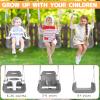 Taleco Gear Toddler Swing, 3-in-1 Swing Sets for Backyard, Baby Swing Outdoor/Indoor, Toddler Swing Set Suitable for Children 6 Months and Older (Black) view 2