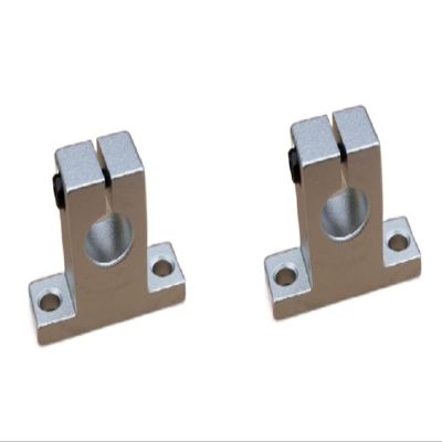 DIY Models 8/10/12/13/16mm Metal Shaft Holder Supporter Aluminum Alloy Fixed Frame Spare Part 2PCS(12mm(SK12))