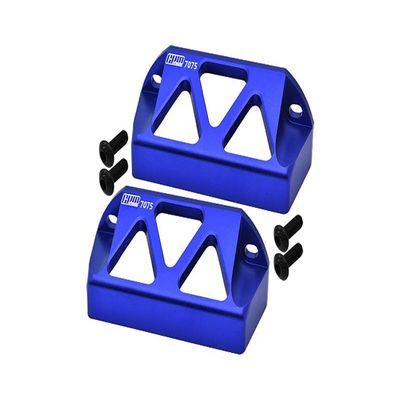 Aluminium 7075 Guards Steering Servo for Traxxas 1:10 E-Revo-56087-1 / E-Revo VXL Brushless-86086-4 / Revo 3.3 Monster Truck-53097-3 / Slayer Pro 4X4-59076-3 / Summit 4WD-56076-4 Upgrades - Blue