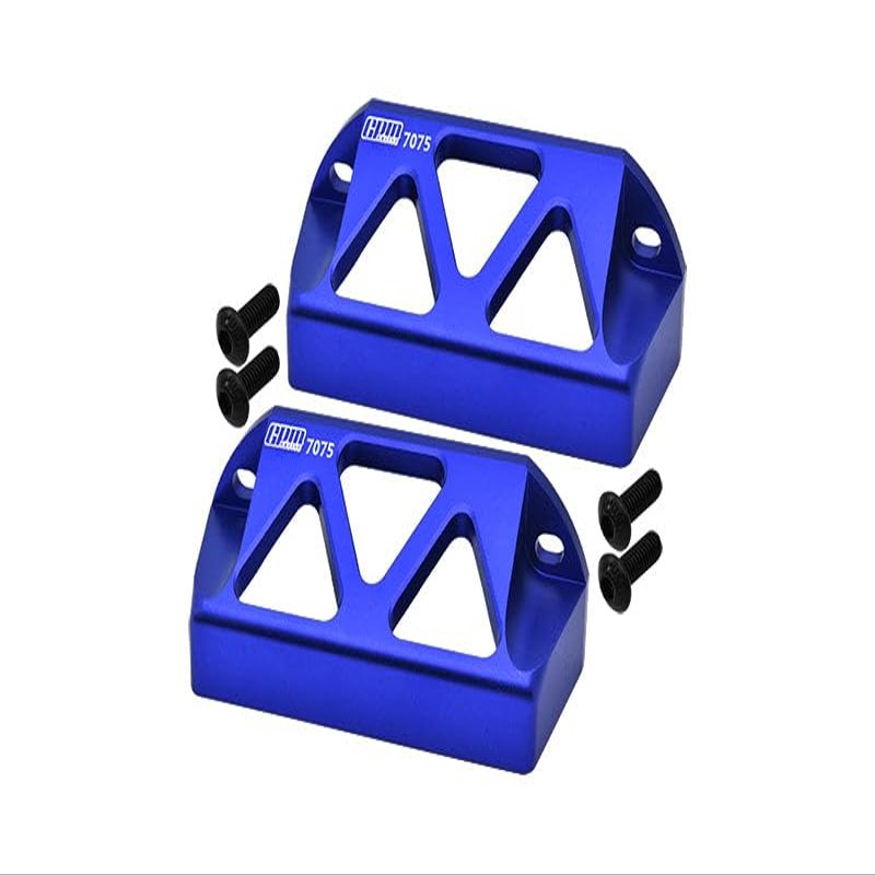 Aluminium 7075 Guards Steering Servo for Traxxas 1:10 E-Revo-56087-1 / E-Revo VXL Brushless-86086-4 / Revo 3.3 Monster Truck-53097-3 / Slayer Pro 4X4-59076-3 / Summit 4WD-56076-4 Upgrades - Blue