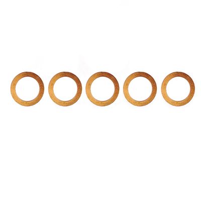 5PCS Cylinder Head Gasket Air Cylinders Cover Dia.16.3/22/27.6mm Washer DIY for RC Boat Model 3.5CC/CMB 7.5CC/CMB 15CC Engine(27.6x0.1mm)