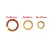 5PCS Cylinder Head Gasket Air Cylinders Cover Dia.16.3/22/27.6mm Washer DIY for RC Boat Model 3.5CC/CMB 7.5CC/CMB 15CC Engine(27.6x0.1mm) view 2