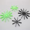 20PCS 2 * 70mm/100mm Standard Paddle Wheel Propeller Ship Model Accessories Blue/Green/Black/Yellow for DIY RC Remote Control Boat(100mm Yellow) view 4