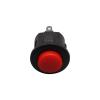 20PCS 14mm Snap-in Lock-Free Reset Button Red/Green Start-Stop Horn Round Switch for DIY RC Boat/Car/Airplane Models(Red) view 1