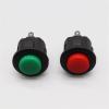 20PCS 14mm Snap-in Lock-Free Reset Button Red/Green Start-Stop Horn Round Switch for DIY RC Boat/Car/Airplane Models(Red) view 3
