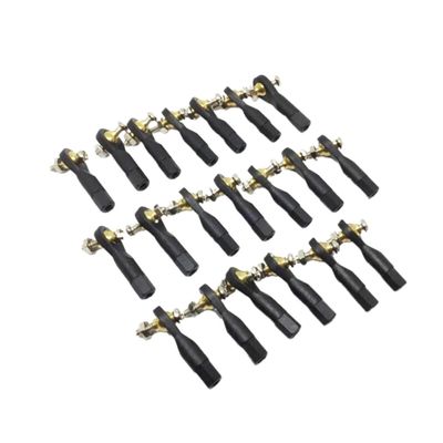 20PCS M2/M3 Rod Ball End 2/3mm Pull Rod Steering Ball Ends Joint Connector Spare Parts for RC Airplane/Boat/Car(03 with Screw)