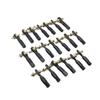 20PCS M2/M3 Rod Ball End 2/3mm Pull Rod Steering Ball Ends Joint Connector Spare Parts for RC Airplane/Boat/Car(03 with Screw) view 1