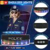 Luucio Police Officer Costume for Girls With Gear Uniform - Halloween Costume for Kids view 3
