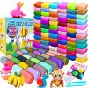 Air Dry Clay 100 Colors, Modeling Clay for Kids, DIY Molding Magic Clay, Gift for Kids view 1