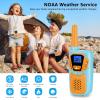 Topsung Walkie Talkies for Kids Long Range Walkie-Talkie for Adults Rechargeable 2 Way Radios 2 Pack with Lanyard NOAA USB VOX, Family Toys for 3-12 Year Old Boys Girls Toddlers Camping Hiking view 4