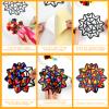 32 Sets Spring Crafts Valentine's Day Suncatchers Kit for Kids DIY Rainbow Window Stained Glass Effect Paper School Classroom Decoration Back to School Art Craft Creative Activity Project Party Favors view 3