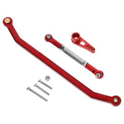 HONMEET Metal Steering Rod Kit for Rc Car Repair Tie Rod for Remote Car Accessory Precision Control Stylish Color Upgrade