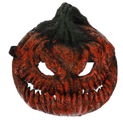 ARTIBETTER Halloween Pumpkin Mask Lightweight Pu Material for Cosplay Masquerade Party and Themed Event Dress-up Accessory
