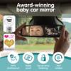 Onco Baby Car Mirror & Car Window Shades Bundle (18.9  12) - UPF 50+ Window Shade, 100% Shatter-Proof Car Mirror for Baby, Universal Shades & Mirror view 3