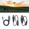 KASFDBMO USB Remote Control Helicopter Simulators Cable For I6X CT6B TH9X Remote Controllers Adapters view 2