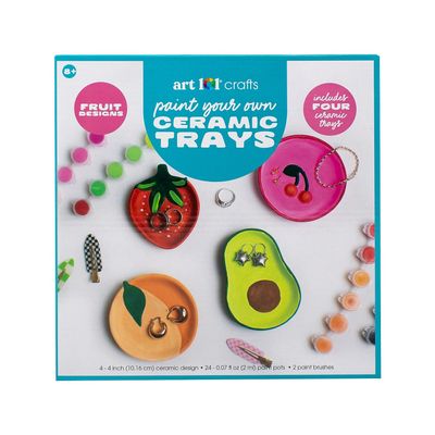 Art 101 Paint Your Own Ceramic Fruit Trays