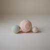 mushie Silicone Nesting Spheres Sensory Toy (Blush) | Pack of 3 view 3