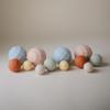 mushie Silicone Nesting Spheres Sensory Toy (Blush) | Pack of 3 view 4