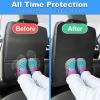 2 Pack Heavy Duty Kick Mats Back Seat Protectors for Kids,X-Large Durable Car Back Seat Cover,Waterproof Sag Proof Kick Mats Back Seat Protector for Vehicles Protect from Dirt,Mud&Scratches, X-Large view 3