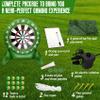 Betollo Inflatable Patio Golf Game with Air Pump, 6ft Giant Dartboard for Golf Darts Kick Darts | Giant Outdoor Games for Adults, Family, Party, Camping view 4