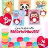 Funeta Valentines Day Gifts for Kids -30 Pack Valentines Cards with Playdough for Toddlers Girls Boys Classroom Exchange, Valentines Playdoh Party Favors for Kids School view 2