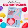 Funeta Valentines Day Gifts for Kids -30 Pack Valentines Cards with Playdough for Toddlers Girls Boys Classroom Exchange, Valentines Playdoh Party Favors for Kids School view 4