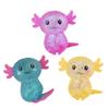 ORB Curiosities Mega Sparklee Squishy Axolotl Toy 3 Pack - Cute Axolotl Squishy Sparkling Sugar Ball Squishies to Squeeze - Fun Stress Ball Toys - Sensory and Fidget Axolotl Toys for Kids and Adults view 3