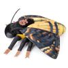 Frankiezhou Home Death's-Head Hawkmoth Plush Toy, Large Death Hawk Moth Stuffed Animals 16in, Realistic Soft Death Moth Plushie Model Toy, Unique Plush Gift Collection for Kids view 4
