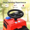 GLACER Ride on Fire Truck, Licensed Mercedes Benz Sliding Walking Car for Toddlers w/Horn, Music, Lights, Under Seat Storage, Foot-to-Floor Ride on Toy for Toddlers Boys & Girls view 4