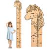 Beinou Growth Chart for Wall Wood Height Chart for Kids Height Measurement for Wall Boy Girls Height Wall Chart Growth Measuring Ruler Room Wall Decor view 1
