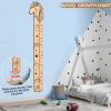 Beinou Growth Chart for Wall Wood Height Chart for Kids Height Measurement for Wall Boy Girls Height Wall Chart Growth Measuring Ruler Room Wall Decor view 4