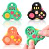Yrissmiss Fidget Toys for Adults,3PCS Fidget Pad Easter Basket Stuffers for Boys Girls,Sensory Toys Stress Relief Cube Clicker Controller,ADHD Autism Fidget Spinner for Office Desk Travel Games view 1