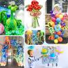 100PCS Clear Balloons 260 Transparent Long Balloons for Balloon Garland Thickening Skinny Latex Twisting Balloon for Animals Birthday Wedding Modeling Magic Clown BalloonsChristmas Party Decorations view 4