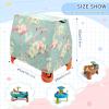 Wajiw Flamingo Water Table Cover for Step2 Rain Showers Splash Pond Water Table Waterproof Anti-UV Dust Proof Outdoor Toys Cover-Cover only view 3