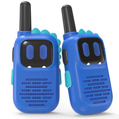 Holiky Walkie Talkies for Kids with Dinosaurs Silicone Sleeve, Toys for 3-7 Year Old Boys Girls, Kids Walkie Talkies 1000FT Range 2 Channels 2 Way RadioToy Gifts for 5-8 Year Old Boys Girls